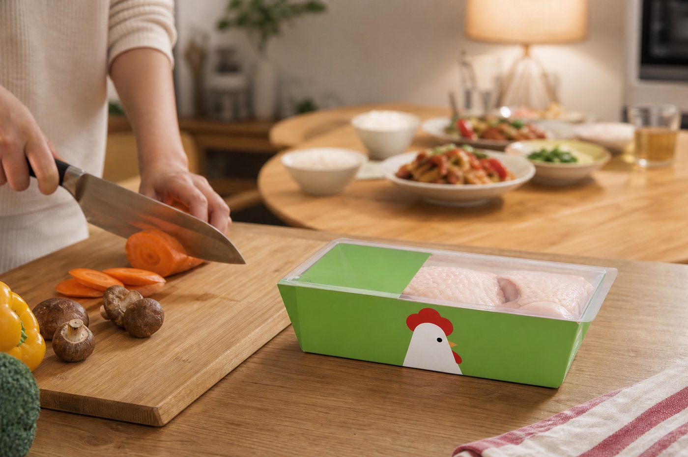 接近小鲜盒形态的鲜肉产品从厨房走向日常餐桌
