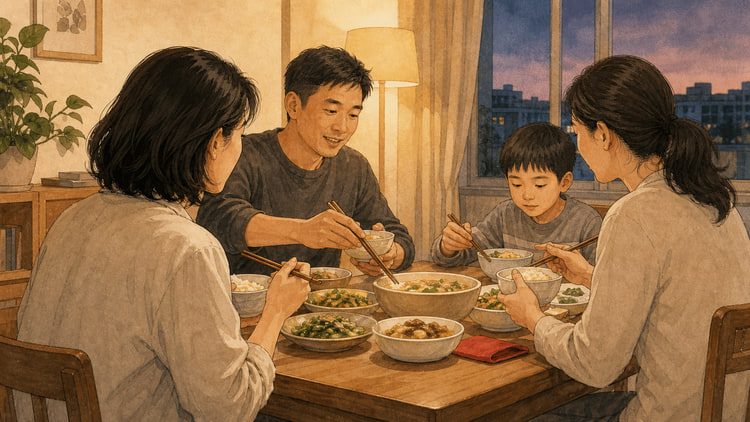 家庭餐桌上的安全食品与日常生活